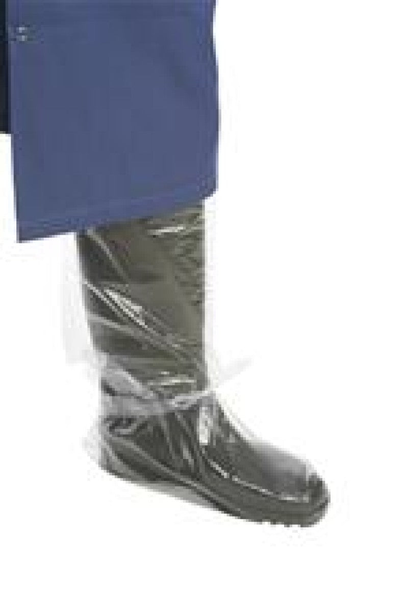 KRUTEX Disposable Boots, long/thin with ankle laces, 25 pairs