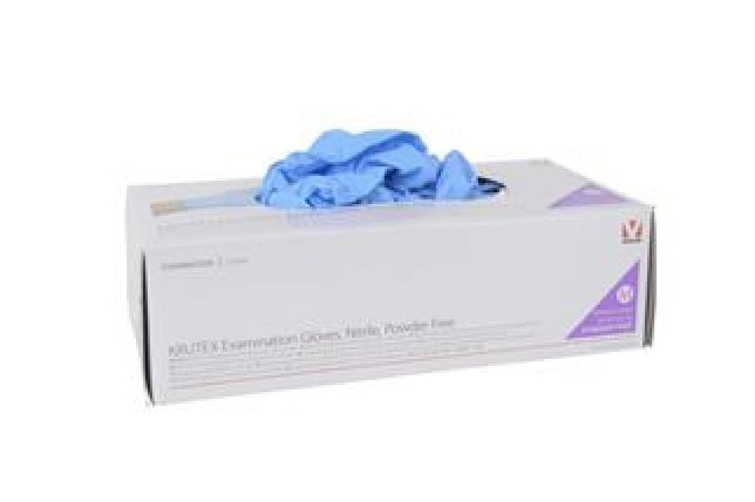 KRUTEX Nitrile Clinic Gloves, PF, x-large, 100/pk
