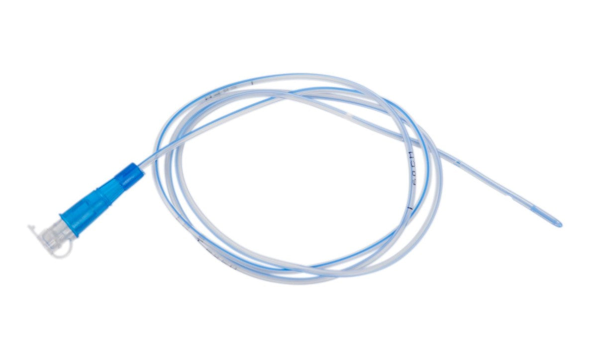 Kruuse 2 in 1 feeding tube, 4.3mm x 105cm (12Fr x 41") 10/pk