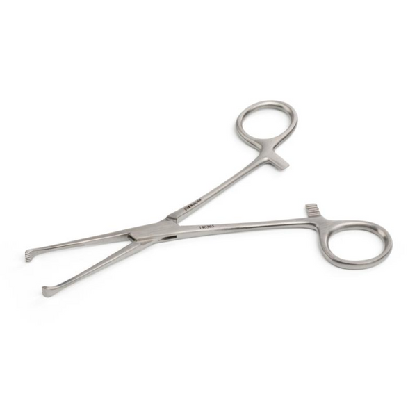 KRUUSE Allis Tissue Forceps, 15 cm / 5.9", 5x6 teeth