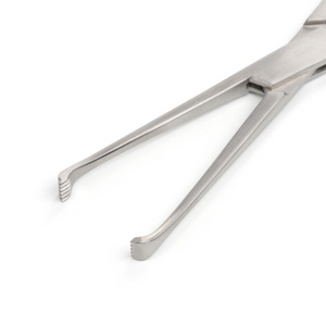 KRUUSE Allis Tissue Forceps, 15 cm / 5.9", 5x6 teeth