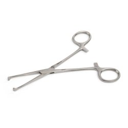 KRUUSE Allis Tissue Forceps, 15 cm / 5.9", 5x6 teeth - Shopivet.com