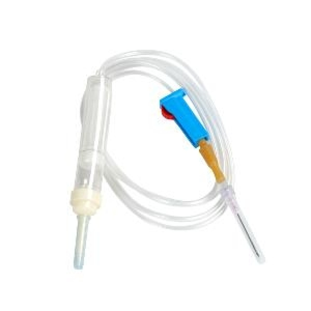 KRUUSE Blood infusion set with filter without air inlet, sterile, 25/pk