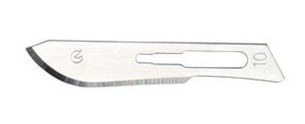 KRUUSE carbon steel blades no 10, sterile, 100/pk