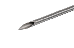 KRUUSE disposable needle 0.7x30 mm, 22Gx1 1/4, black, 100/pk