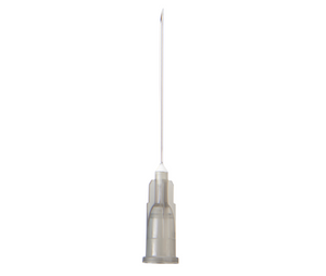 KRUUSE disposable needle 0.7x30 mm, 22Gx1 1/4, black, 100/pk