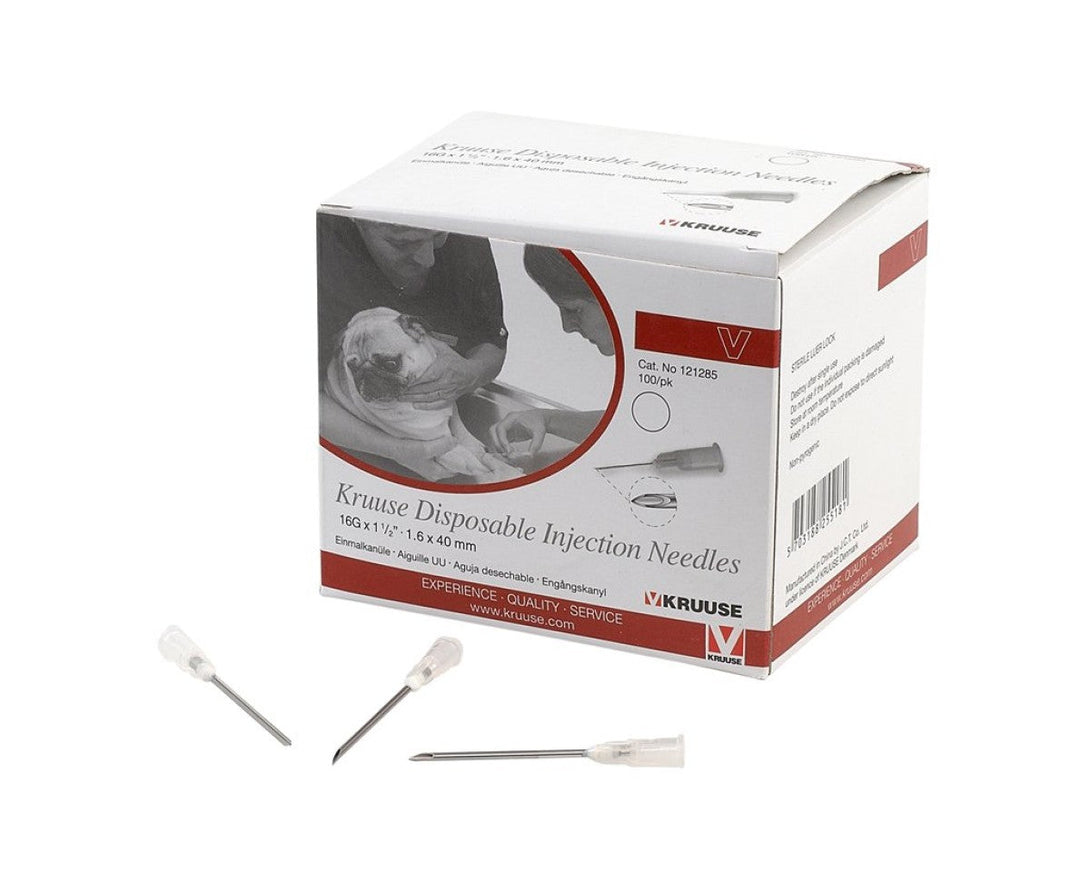 KRUUSE Disposable Needle 16G x 1 1/2