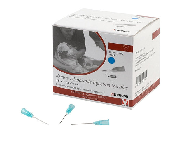 KRUUSE disposable needle 23G x 1