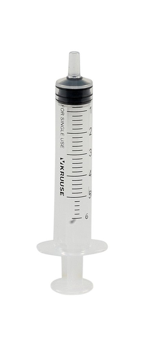 KRUUSE disposable syringe-3 comp 5ml