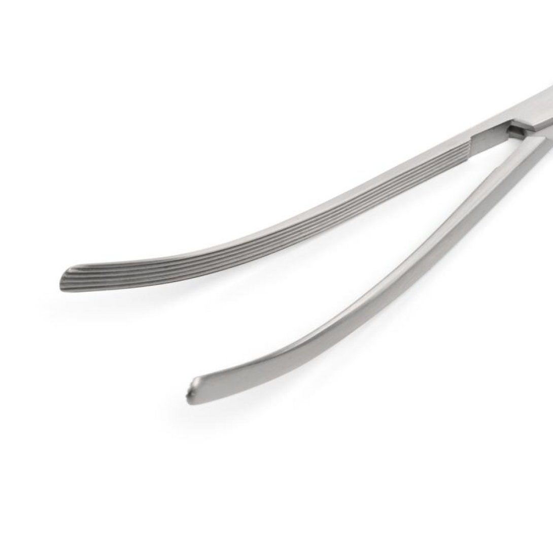 KRUUSE Doyen Intestinal Clamp Forceps, 24 cm / 9.4", curved
