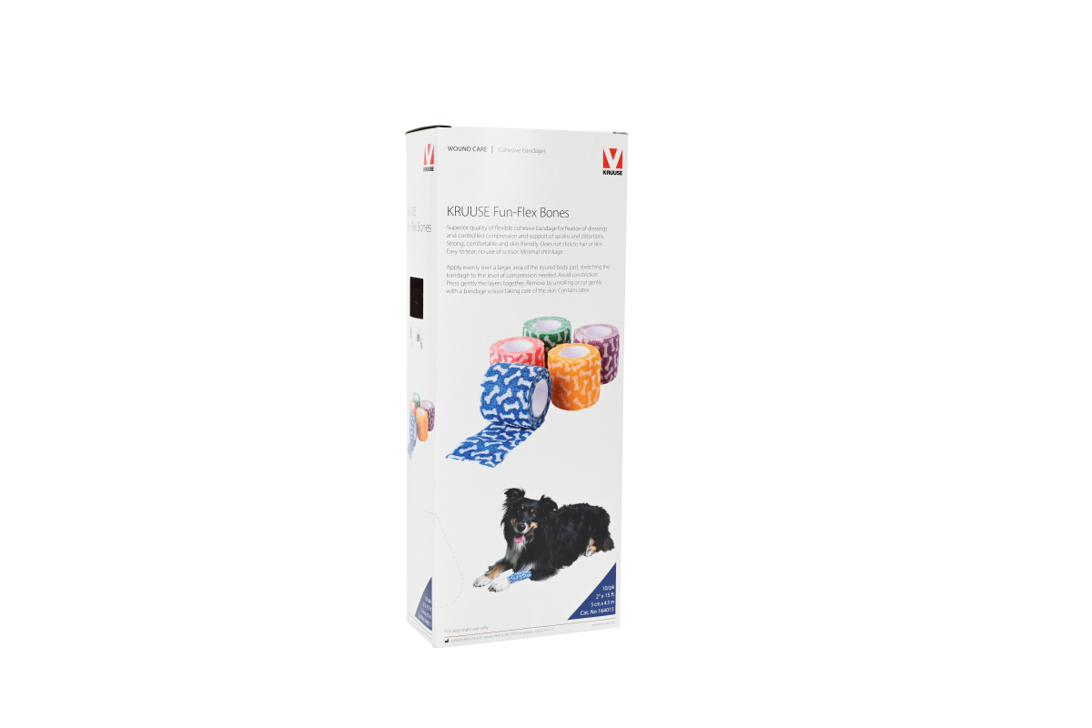 KRUUSE Fun-Flex Bones, 5 cm x 4.5 m, 10/pk