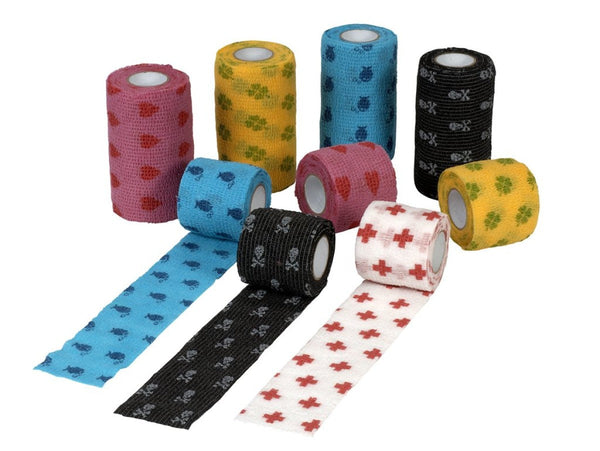 KRUUSE Fun-Flex Pet bandage 5cm 10 rolls