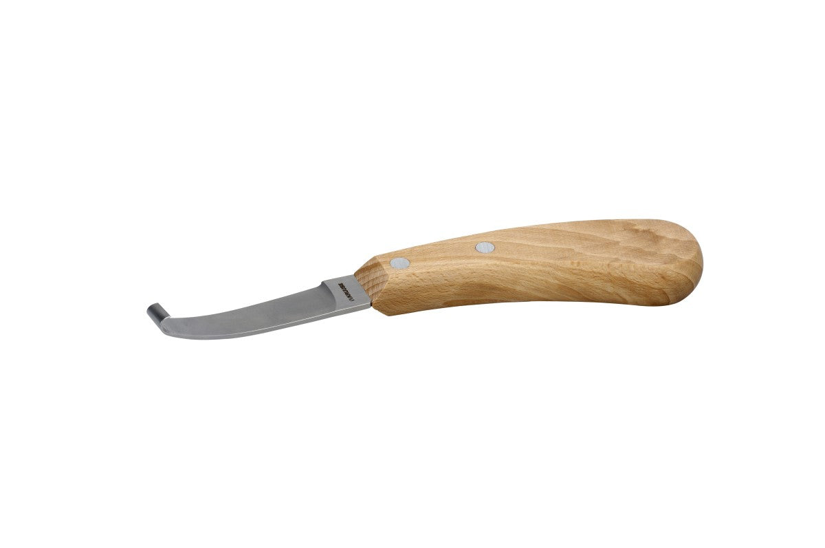 KRUUSE hoof knife broad bladed left
