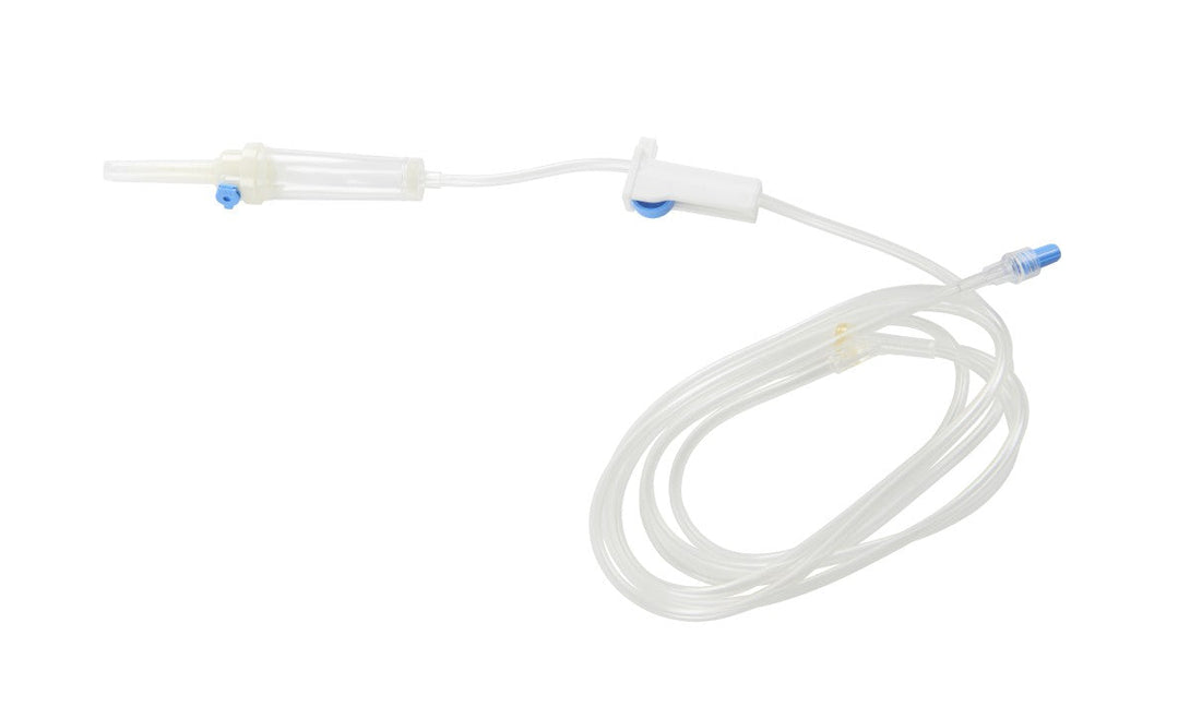 KRUUSE Infusion set with Y-injection site 20drops/ml 30 pk