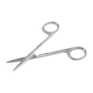 KRUUSE Metzenbaum Scissors, 11.5 cm / 4.5", blunt/blunt, straight