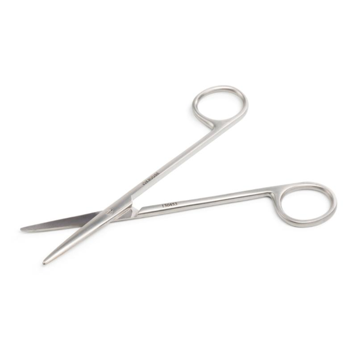 KRUUSE Metzenbaum Scissors,  14.5 cm / 5.7", blunt/blunt, straight, standard