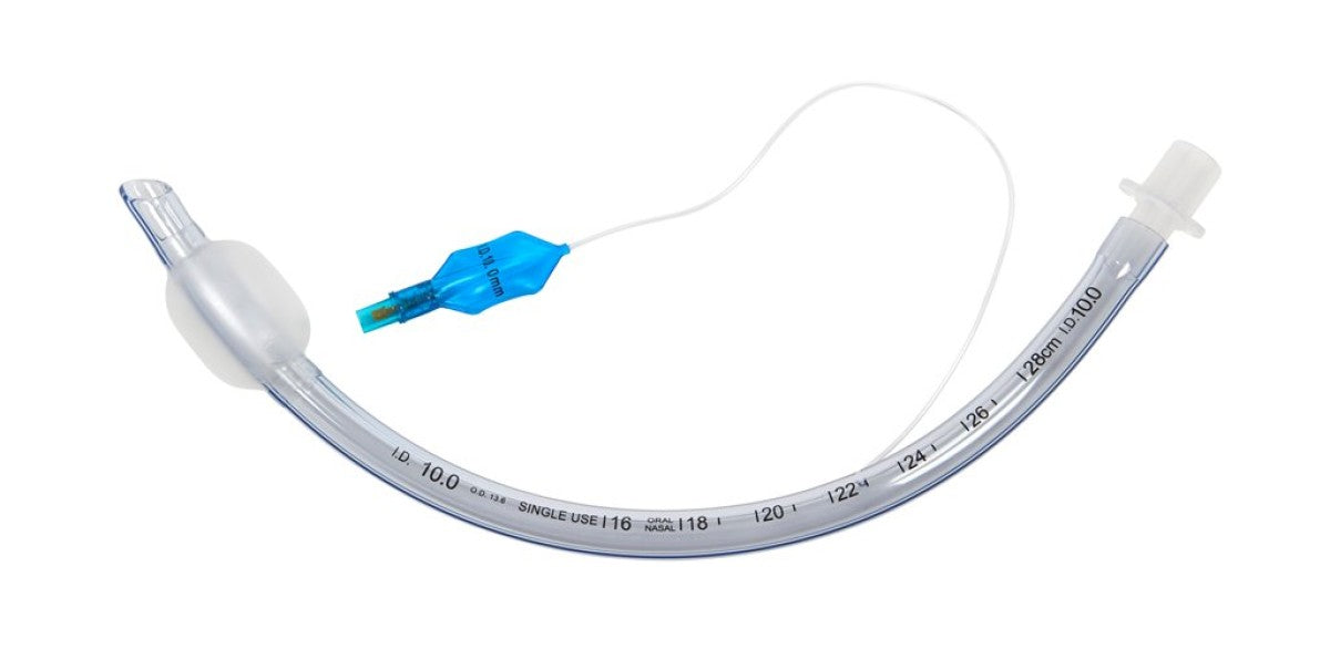 KRUUSE PVC ET tube, ID 10.5 mm, OD 14.0 mm, 42 Fr x 33.5 cm
