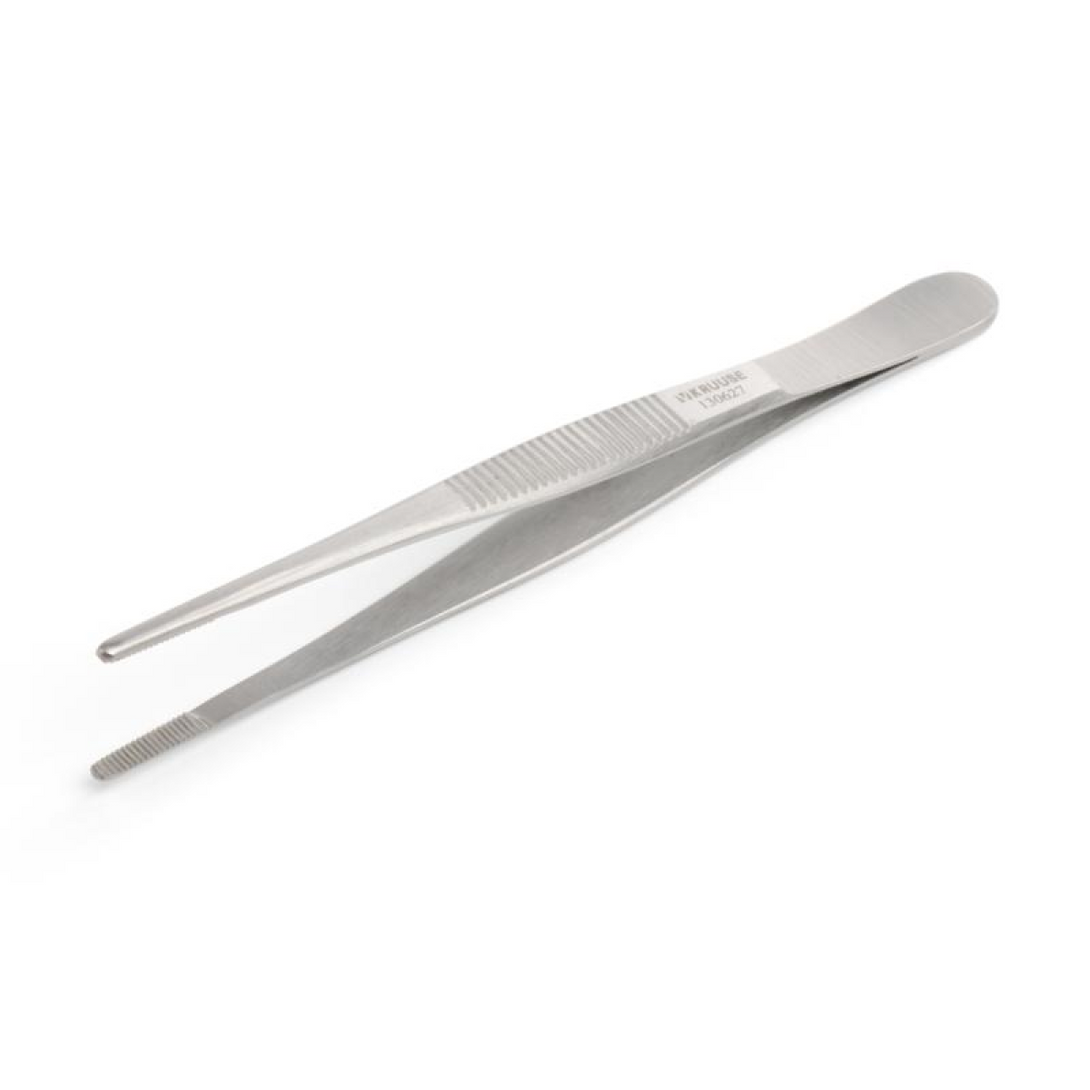 KRUUSE Standard Narrow Dressing Forceps, 11.5 cm / 4.5"