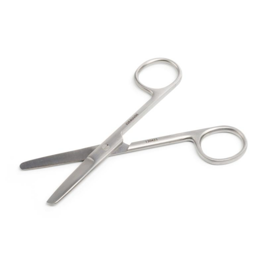 KRUUSE Standard Operating Scissors, 11.5 cm / 4.5", blunt/blunt, straight