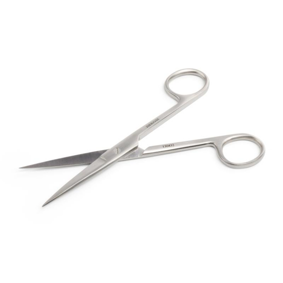 KRUUSE Standard Operating Scissors, 14.5 cm / 5.7", sharp/sharp, straight