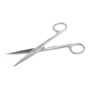 KRUUSE Standard Operating Scissors, 14.5 cm / 5.7", sharp/blunt, curved