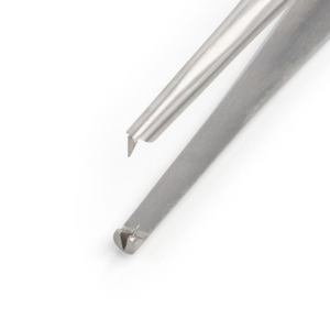 KRUUSE Standard Tissue Forceps, 14.5 cm / 5.7", 1x2 teeth
