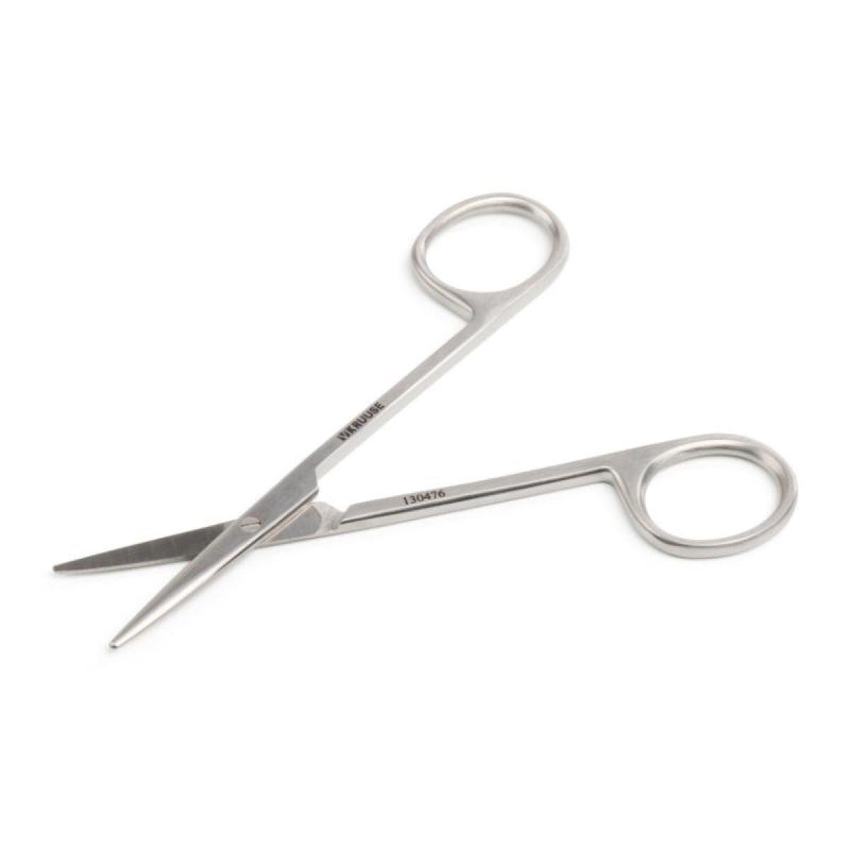 KRUUSE Strabismus Scissors, 11.5 cm / 4.5", blunt/blunt, straight