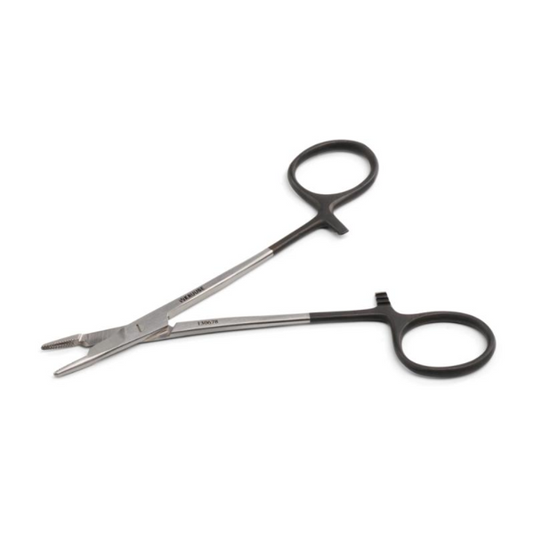 KRUUSE SuperCut Mini Olsen-Hegar Needle Holder, 12 cm / 4.7"