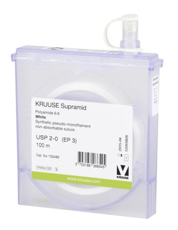 KRUUSE Supramid suture, USP 2-0, 100 m
