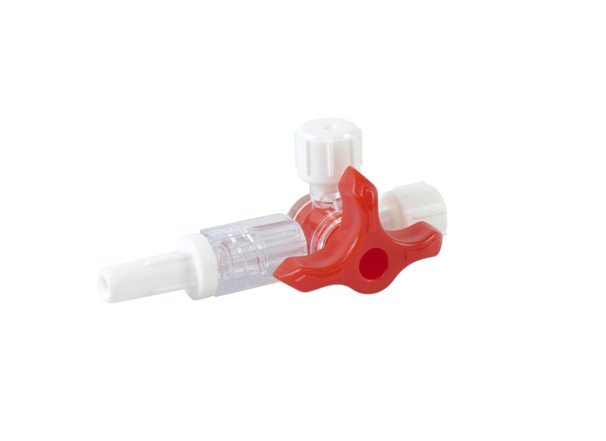 KRUUSE Three way tap, sterile 50/pk