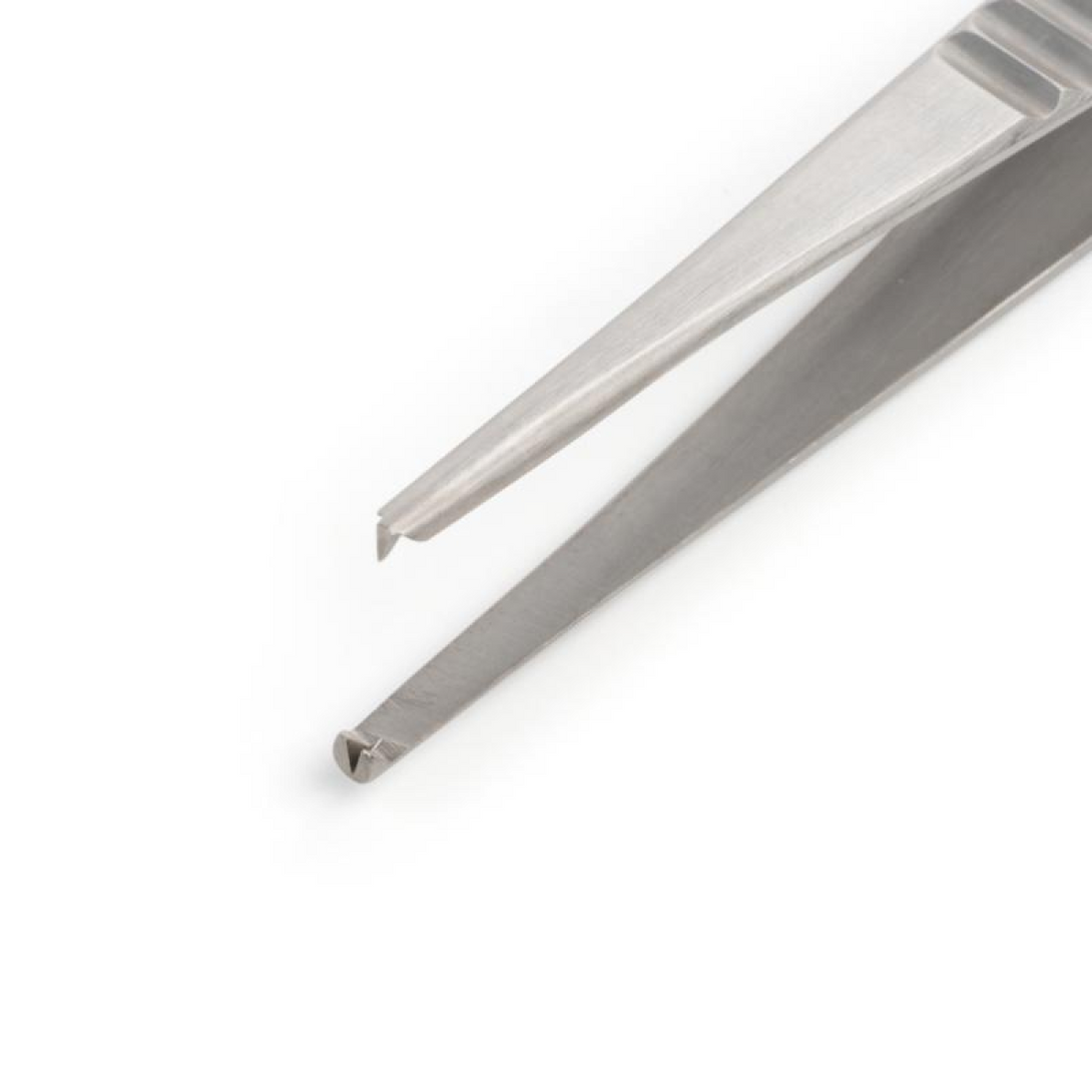 KRUUSE Treves Tissue Forceps, 15 cm / 5.9", 1x2 teeth