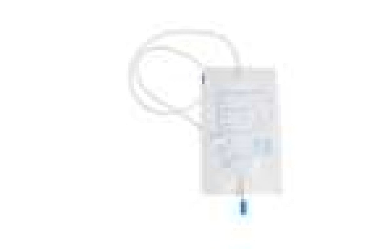 KRUUSE Urine bags, 750 ml, Luer lock, 10/pk