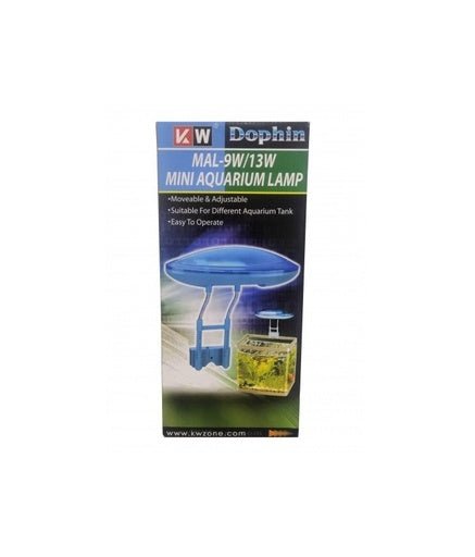 KW Zone Dophin Mal Mini Aquarium Lamp[Power - 9W] - Shopivet.com