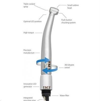 L7300 Hs Led Handpiece - Includes L7200 Led Hp & L7400 Led Swivel - Shopivet.com