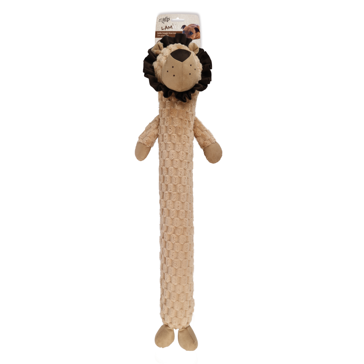Lam-Jumbo Snuggle Straw Lion