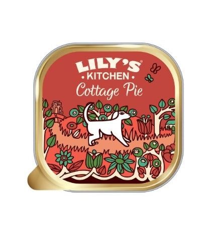 Lily's Kitchen Cottage Pie with Beef Potatoes and Carrots Wet Dog Food - 150g - Shopivet.com