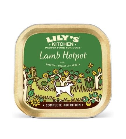 Lily's Kitchen Lamb Hotpot with Potatoes Squash and Carrots Wet Dog Food - 150g - Shopivet.com
