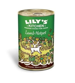 Lily's Kitchen Lamb Hotpot with Potatoes Squash and Carrots Wet Dog Food 400g Tin - 400g - Shopivet.com