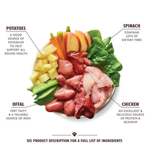 Lily's Kitchen Sunday Lunch with Chicken Potato and Peas Wet Dog Food 400g Tin - 400g - Shopivet.com