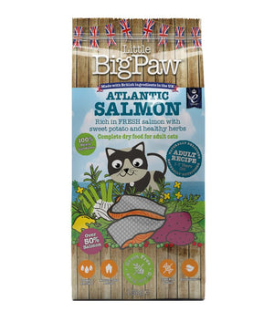 Little BigPaw Atlantic Salmon Adult Dry Cat Food - 1.5kg - Shopivet.com