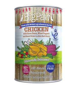 Little BigPaw Chicken Adult Wet Dog Food 390g - 390G - Shopivet.com