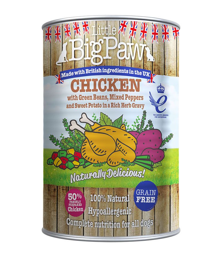 Little BigPaw Chicken Adult Wet Dog Food 390g - 390G - Shopivet.com