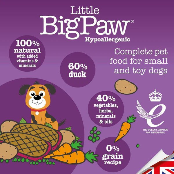 Little BigPaw Tender Duck & Vegetable Dinner Wet Dog Food 150g - 150g - Shopivet.com