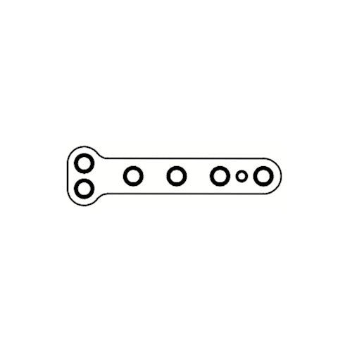 Lock T Plate 2.0mm 6 Hole 32mm - Shopivet.com