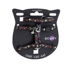 Lovely Harness & Lead - Black - Shopivet.com