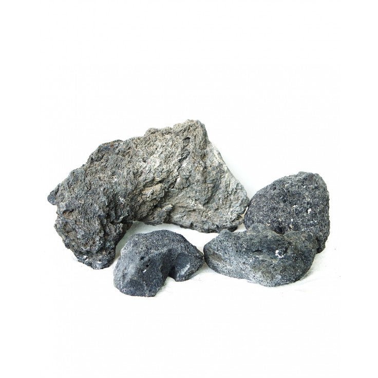 Black Lava Of Volcanic Origin - Black - Medium Size 18-23cm - Box ...