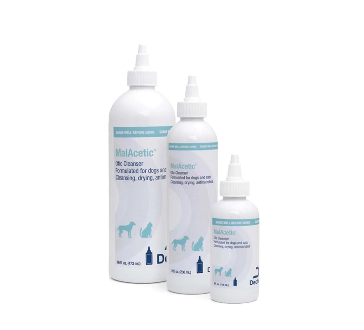 MalAcetic® Otic Cleanser 236ml - Shopivet.com