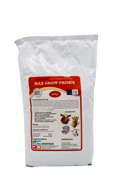 Max grow permix 5kg | shopivet