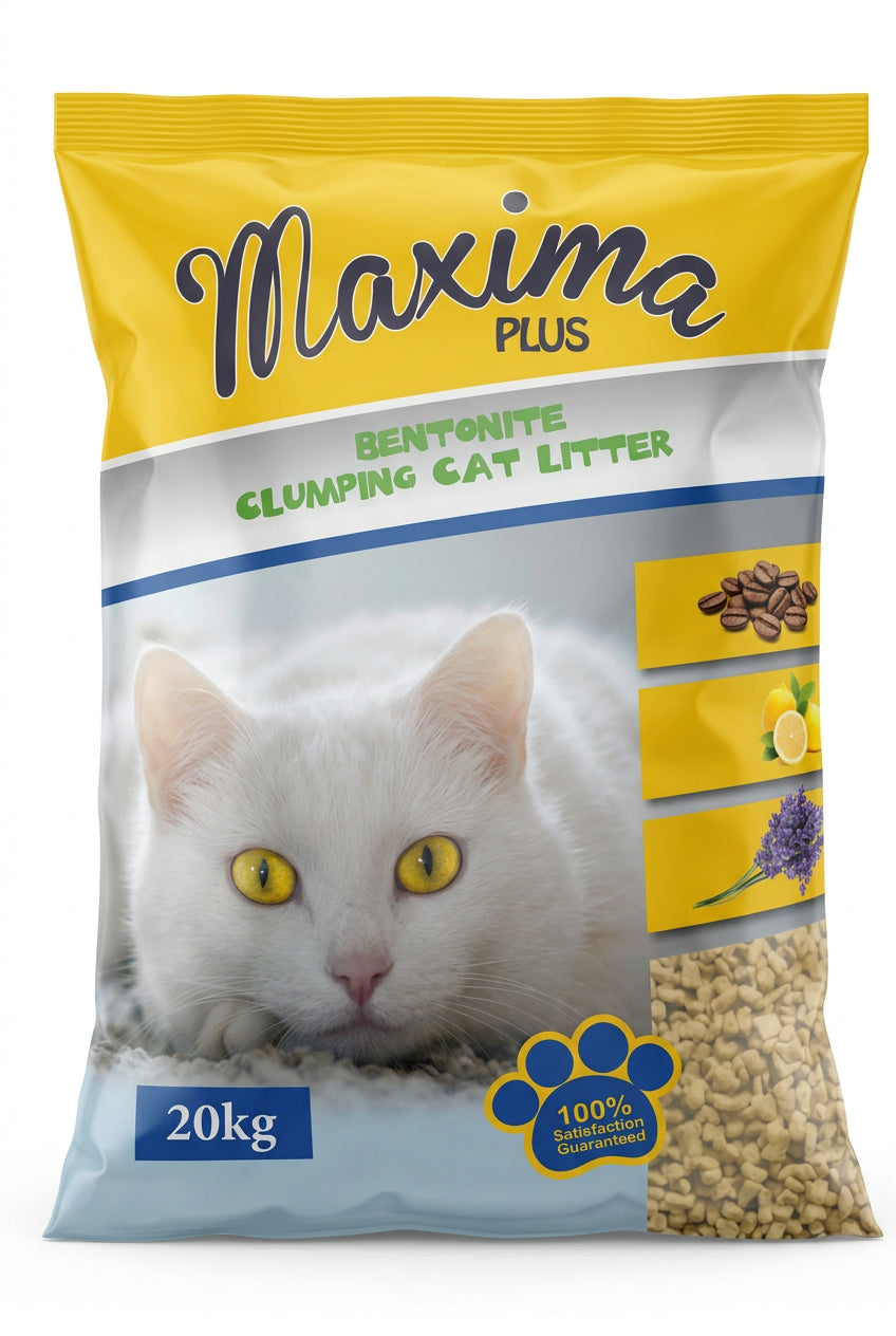 Maxima Plus Cat Litter 20kg - Shopivet.com