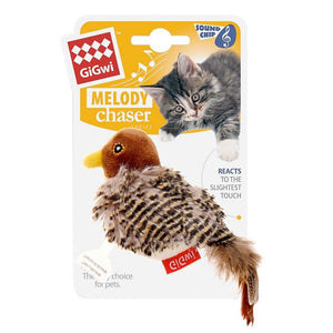 Melody Chaser (Bird) with Motion Activated Sound Chip - Shopivet.com